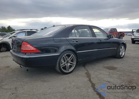 2004 Mercedes-Benz S 600 из США, поврежденный, VIN WDBNG76J24A430122